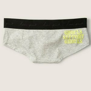 NWT VS PINK Halloween Ghouls Hipster Panty M